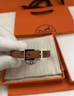 HERMES レザーブレスレット　ビーアピのサムネイル