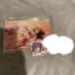 劇団電姫の運命のガラポン　アクリルボード　缶バッジ　猫足蕾のサムネイル