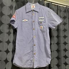 FRANKLIN & MARSHALL 半袖シャツ ギンガムチェック Mのサムネイル