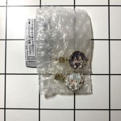 カラフルピーチ メタルヘアクリップ どぬく　もふ　2個セット　からぴちのサムネイル