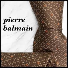 pierre balmain ピエールバルマン ネクタイ シルク ブラウン系