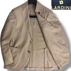 美品 ラルディーニ 20SS サマーカシミヤテーラードジャケット ベージュ