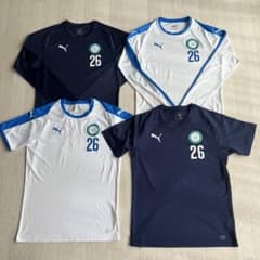 大阪学芸中等教育学校 サッカー練習用ウェア 4点セット（長袖2・半袖2 