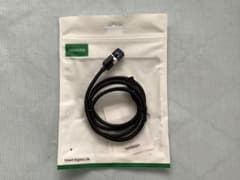 【新品・未使用】GREEN CAT8 LANケーブル 1mのサムネイル