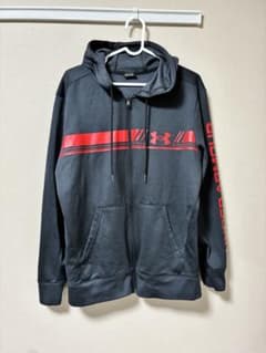 UNDER ARMOUR メンズ パーカー ブラック LGのサムネイル