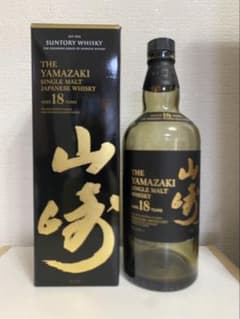 山崎 18年 空瓶 空箱付き 未洗浄 - メルカリ