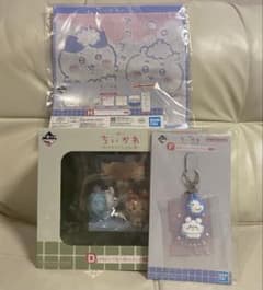 이치 반 쿠지 치이카와 ~ 왠지 먼지 치이카와의 탕 D상 포함 3 점 세트