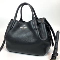 極美品✨ケイトスペード ダンプリング サッチェル ショルダーバッグ 2way 黒 極美品✨ケイトスペード ダンプリング サッチェル ショルダーバッグ