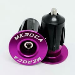 MEROCA Bar End Caps, Purple (Road, Mountain, and Hybrid Bikes)