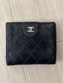 CHANEL シャネル 二つ折り 財布 ビコローレ ラムスキン - メルカリ