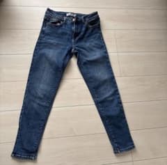 ZARA スキニーデニム ダークブルー　34のサムネイル