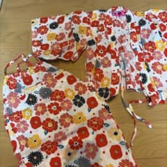 Bee des Bee 浴衣ドレス 100cm 花柄のサムネイル