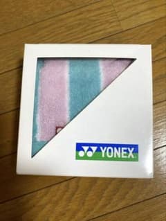 YONEX 타올 AC1074 핑크·하늘색 페이스 타올 1장들이