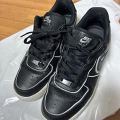 エアフォース1 ナイキ ブラックLow Black Reflectiのサムネイル