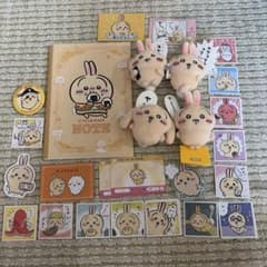ちいかわ うさぎ シール ステッカー マスコット まとめ売り　うさぎだらけのサムネイル