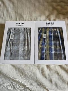 TAKEO KIKUCHI チェック柄トランクス2枚セットのサムネイル