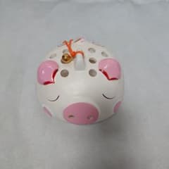 蚊取り線香入れ 陶器 豚 蚊遣り器のサムネイル
