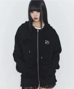 ILLIGO ピュアフリルフードジップアップフラワーＳ ILLIGO 129 イリゴ ピュアフリルフードジップアップ パーカー - メルカリ