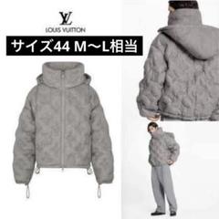 LOUIS VUITTON プリントパファジャケット　ダウンジャケット　50 今期の新作！！【LOUIS VUITTON】プリントパフェジャケット