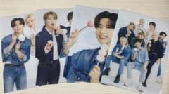 Stray Kids ファミマ クリアファイル 4枚セットのサムネイル