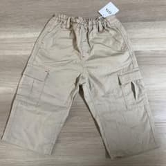 ベルメゾン【GITA】未使用品⭐︎ベージュ　ハーフパンツ120㎝　綿100%のサムネイル