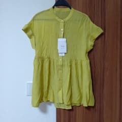 しまむら　田中里奈　mysa closet イエローブラウス M