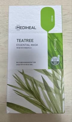 MEDIHEAL メディヒール　ティーツリーエッセンシャルマスク 10枚のサムネイル