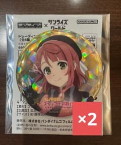 ラブライブ！虹ヶ咲 サンライズワールド 缶バッジ2点 上原歩夢 - メルカリ