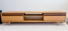 アクタス取扱 シンフォニー テレビボード 180cm 久和屋 タモ無垢材 アクタス取扱 シンフォニー テレビボード 180cm 久和屋 タモ無垢材