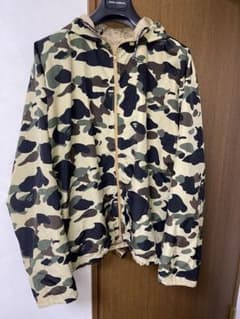 エイプ　ナイロンパーカー　美品　Lサイズのサムネイル