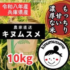 自信作★新米10kg 兵庫県産キヌムスメ 農家直送 送料無料 精米無料のサムネイル