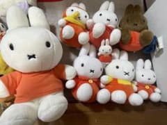 【ミッフィー】ぬいぐるみ、マスコットまとめ売り8点セットのサムネイル