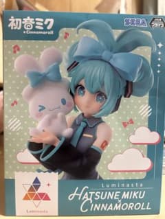 初音ミク　シナモロール　フィギュア　Luminasta シナモン　シナモンロールのサムネイル