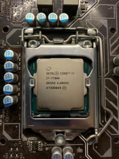 Intel Core i7-7700K ＆ MSI Z270-S01A セット - メルカリ