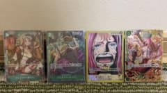 One Piece Cards Jewelry Bonney Set of 4