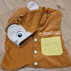 おさるのジョージ　ロンパース　パジャマのサムネイル