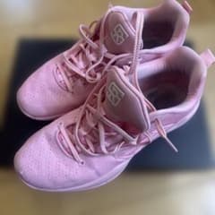 【最新値下】EGOZARU バッシュ RIKU1 ピンク メッシュ　26.5 最新値下】EGOZARU バッシュ RIKU1 ピンク メッシュ 26.5 - メルカリ