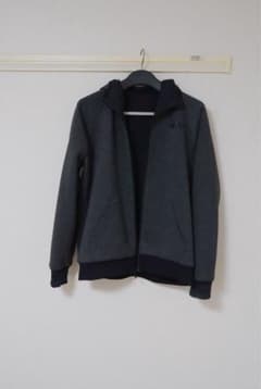 THE NORTH FACE フルジップパーカー グレー/ブラックのサムネイル
