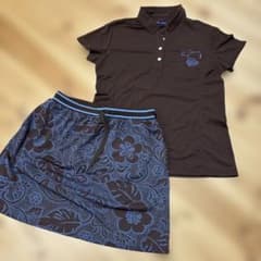 23区ゴルフ ポロシャツ スカート セット - メルカリ