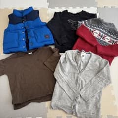 男の子　秋冬　まとめ売り　100〜110cm トップス　アウター
