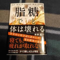 脂肪と体は壊れる 米井嘉一著のサムネイル