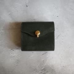 受注制作】オコシ金具の三つ折り財布 Rondine イタリアンレザー - メルカリ
