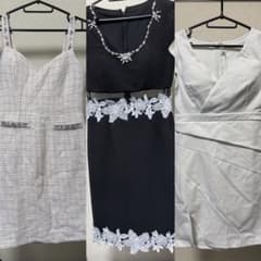 本日限定値下げ！キャバドレス 3着セットのサムネイル