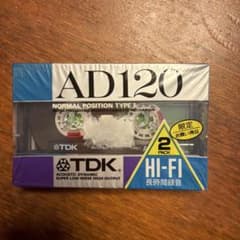 TDK AD120 カセットテープのサムネイル