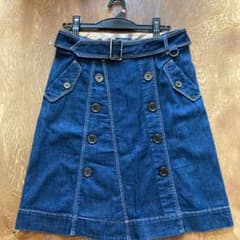 Burberryデニムスカート デニムミニスカートのサムネイル
