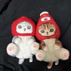 mofusandのりんごにゃんとケチャップにゃんのサムネイル
