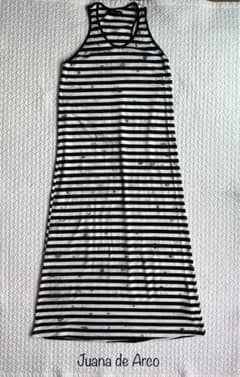 SALE❗️Juana de Arco ロングワンピース　ボーダー×カモミールのサムネイル