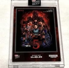 우송료 포함 Stranger Things Topps NOW Card STRA