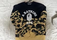 A BATHING APE 迷彩クルーネックスウェットのサムネイル