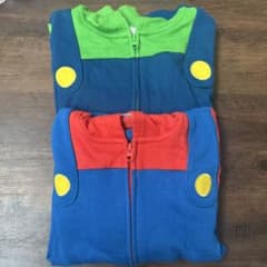 K.レックス 様 USJマリオルイージパーカーセット130/150のサムネイル